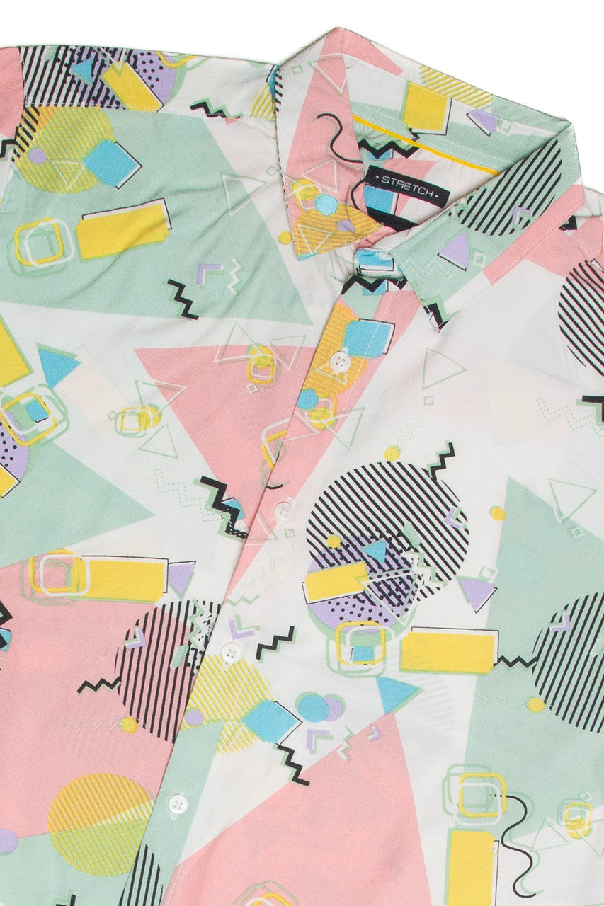 Pastel 80's Woven Shirt