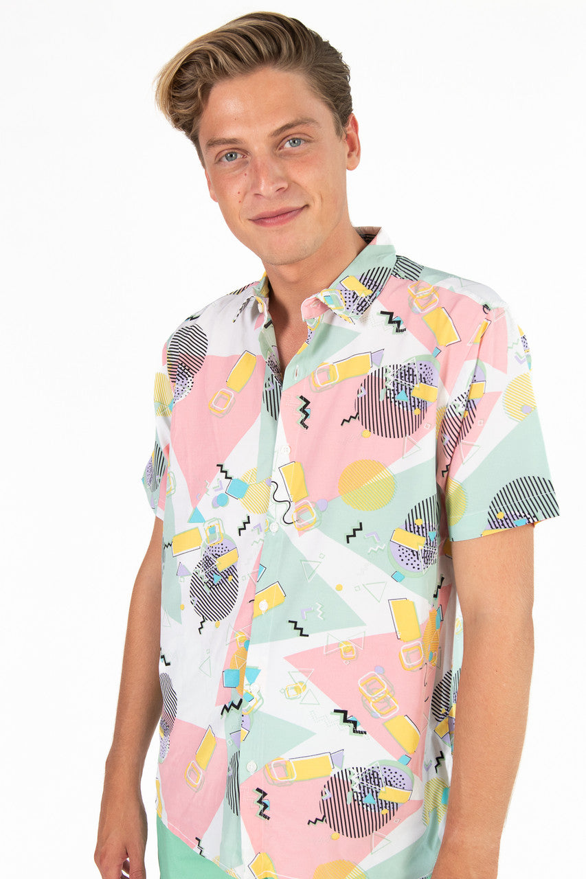 Pastel 80's Woven Shirt