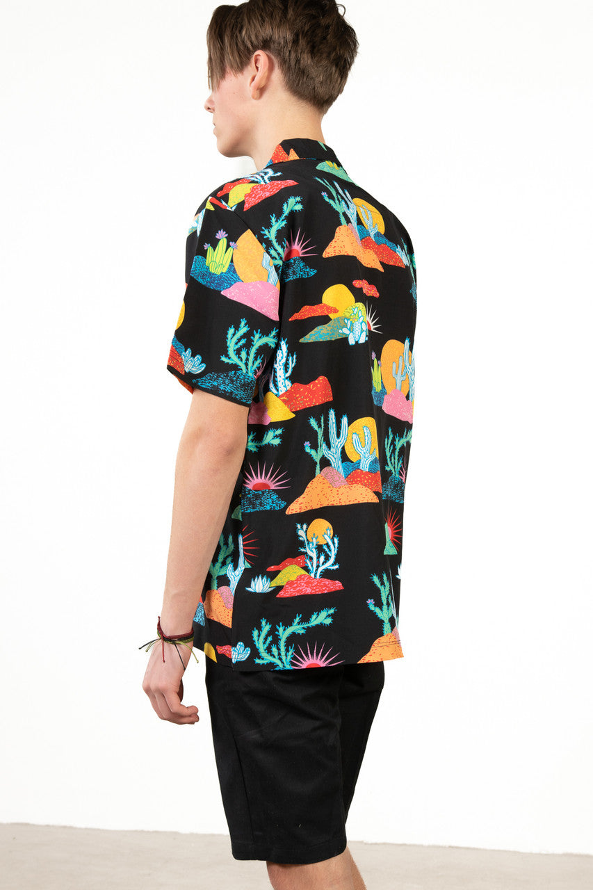 Cactus Mirage Button Up