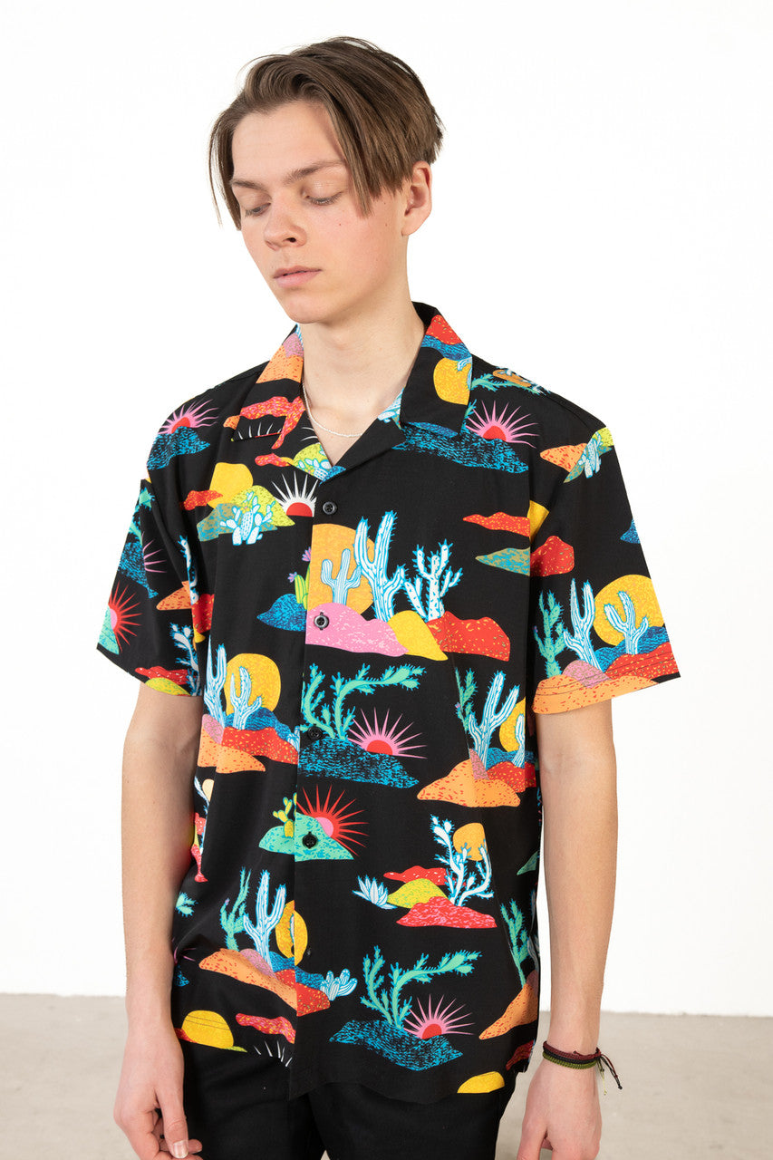 Cactus Mirage Button Up