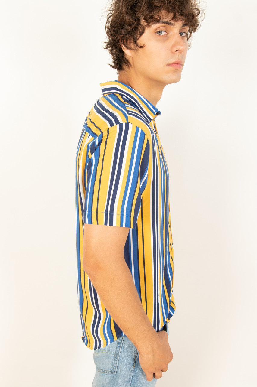 Sunny Stripes Button Up Shirt