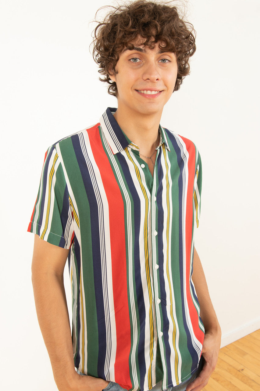 Carlton Stripe Woven Shirt