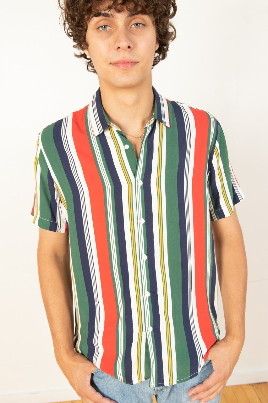 Carlton Stripe Woven Shirt
