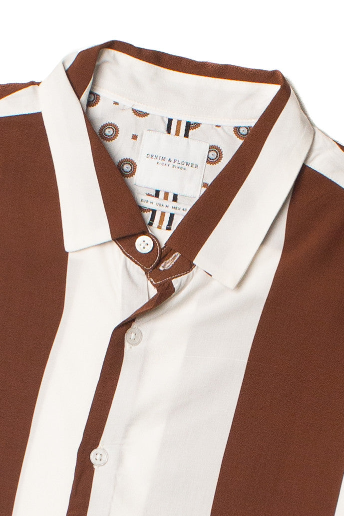 Root Beer Float Button Up Shirt