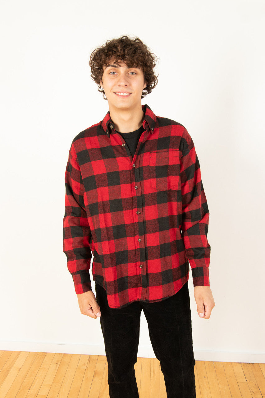 Assorted Buffalo Plaid Flannels