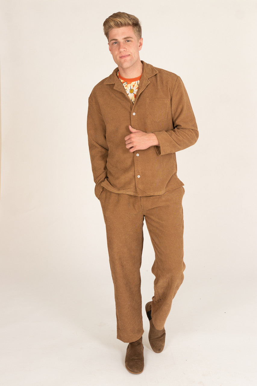 Long Sleeve Corduroy Shirt