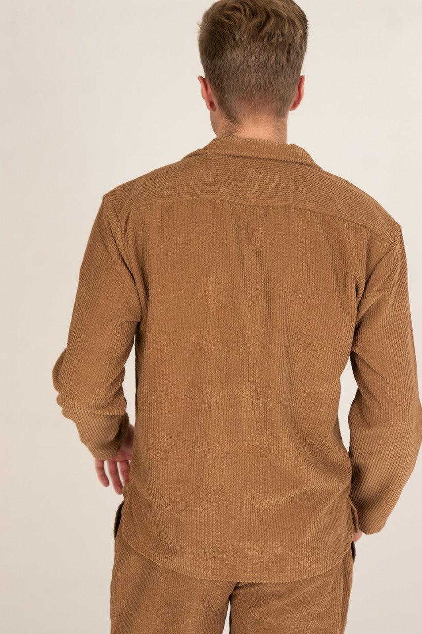 Long Sleeve Corduroy Shirt