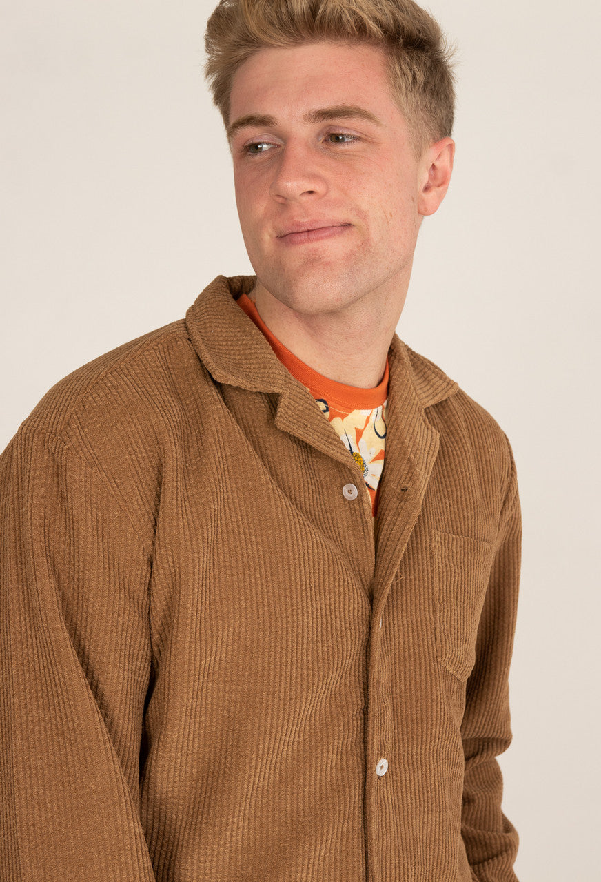 Long Sleeve Corduroy Shirt