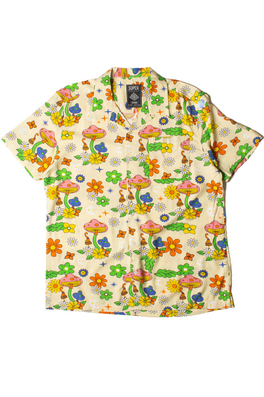 Mushroom Meadow Button Up Shirt