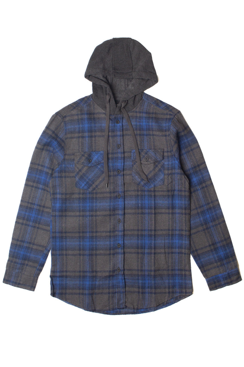 Hooded Flannel Shirt