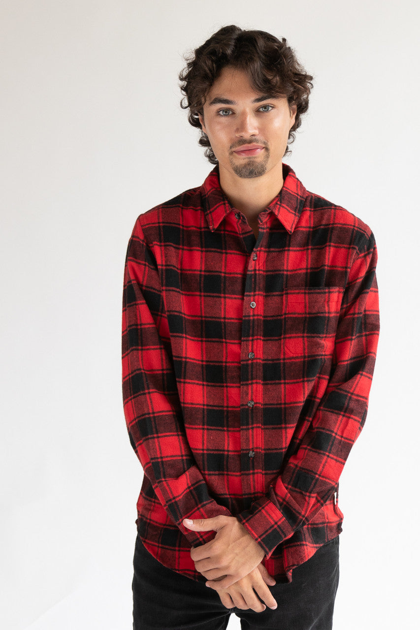 Red Buffalo Plaid Flannel