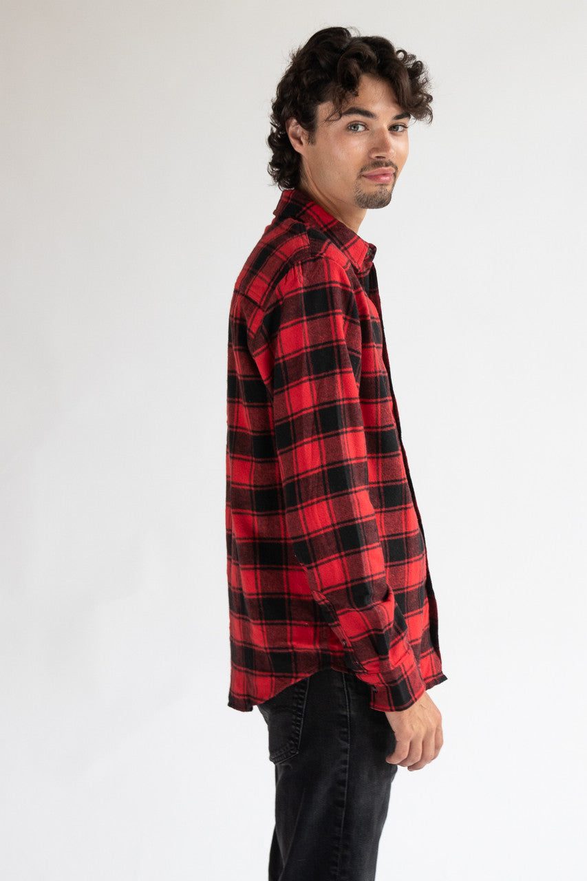 Red Buffalo Plaid Flannel