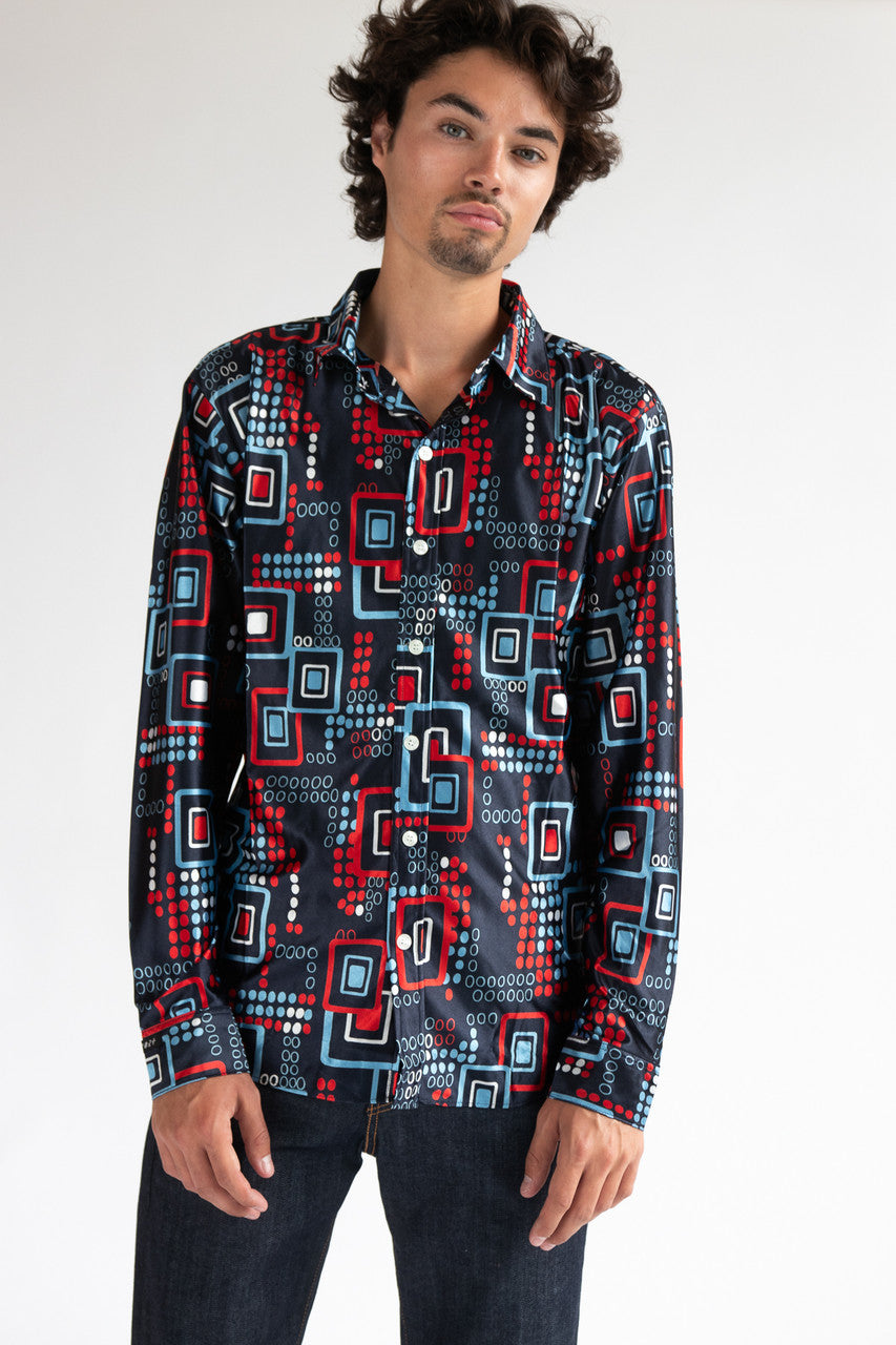 70's Digital Poly Shirt