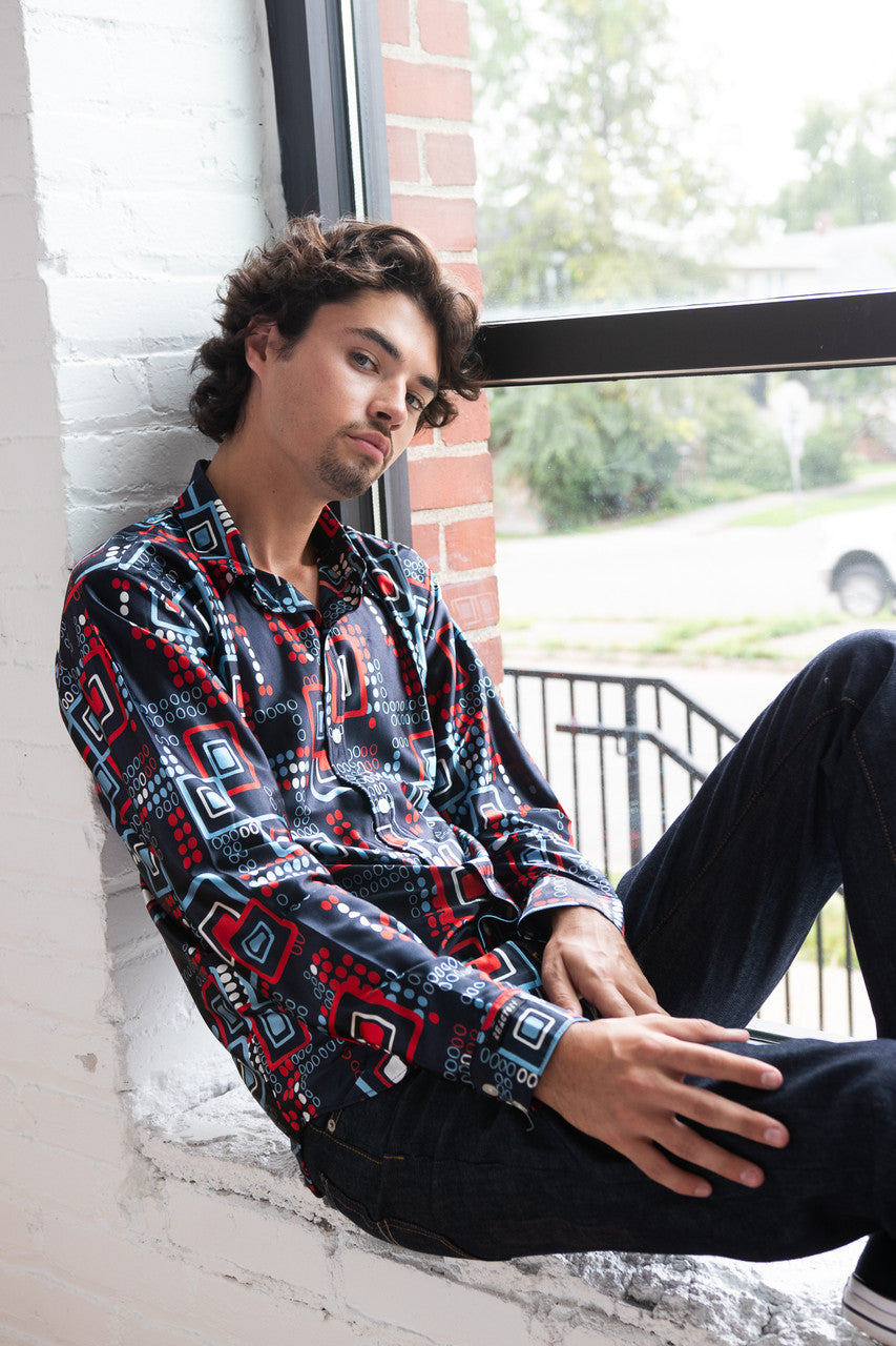 70's Digital Poly Shirt