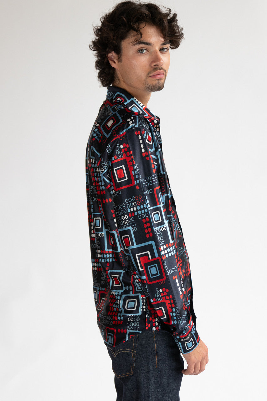 70's Digital Poly Shirt