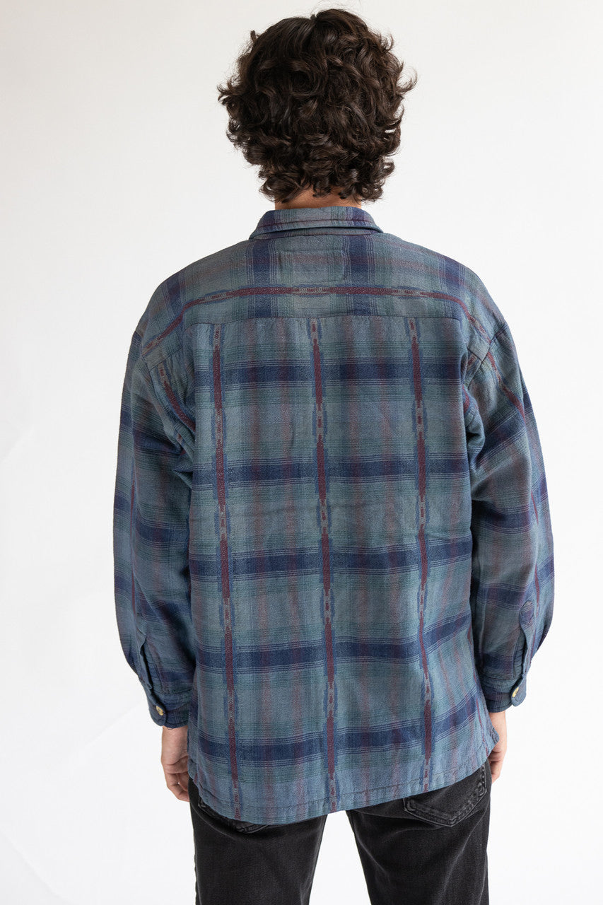 Assorted Blue Heavyweight Flannels