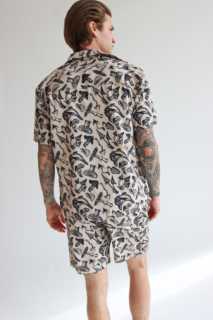 Mushroom Troop Button Up Shirt