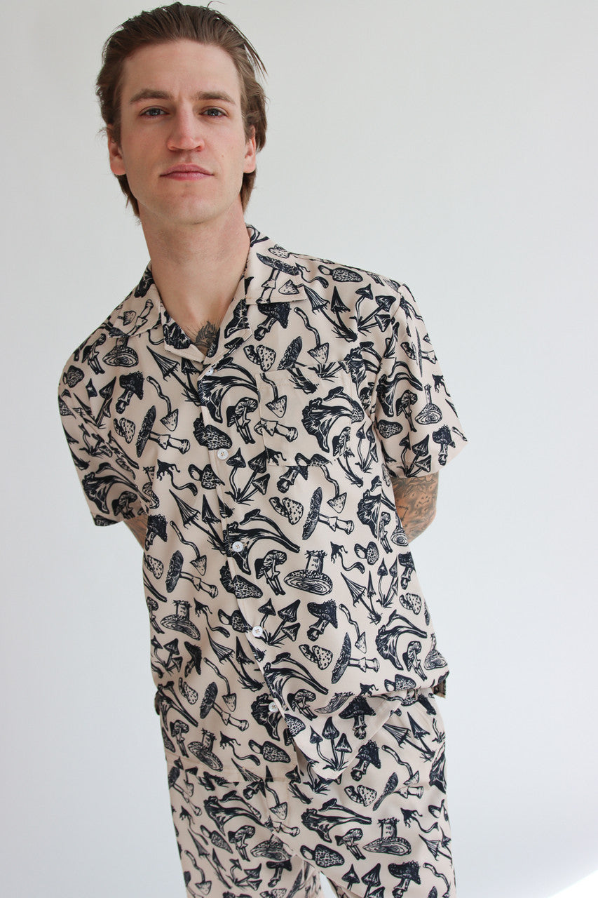 Mushroom Troop Button Up Shirt