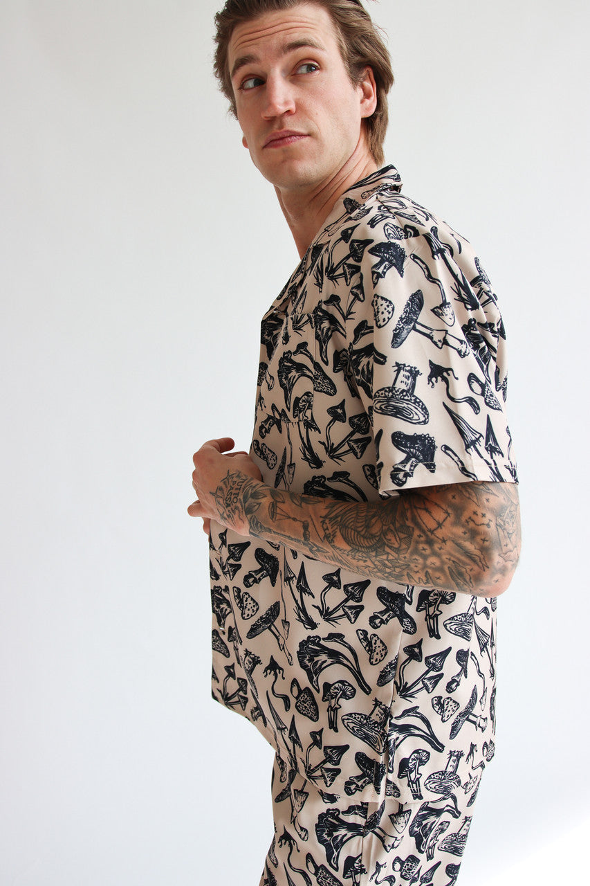 Mushroom Troop Button Up Shirt