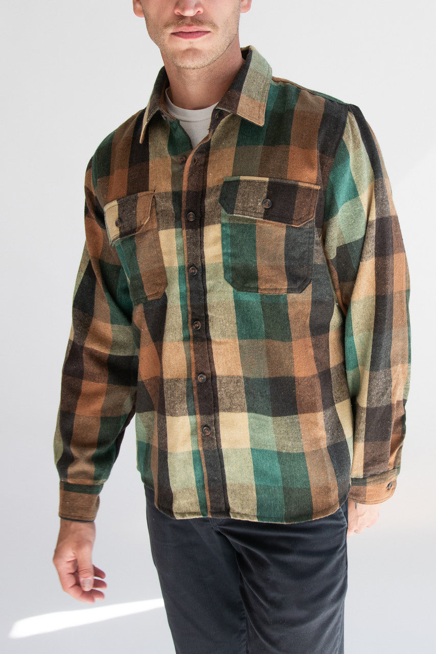 Earth Tones Brushed Flannel