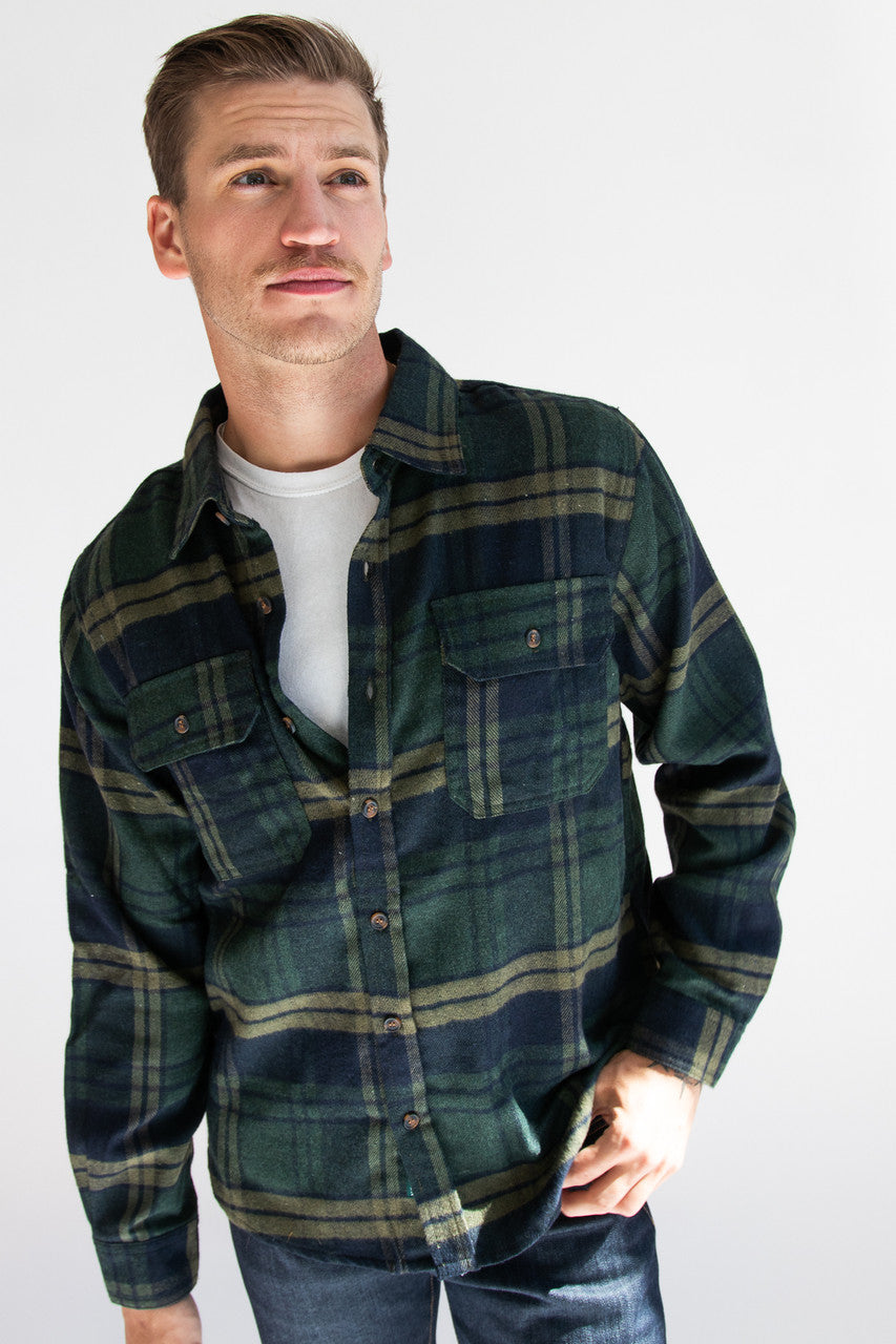 Earth Tones Brushed Flannel