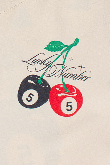 Printed Graphic Button Up Shirt