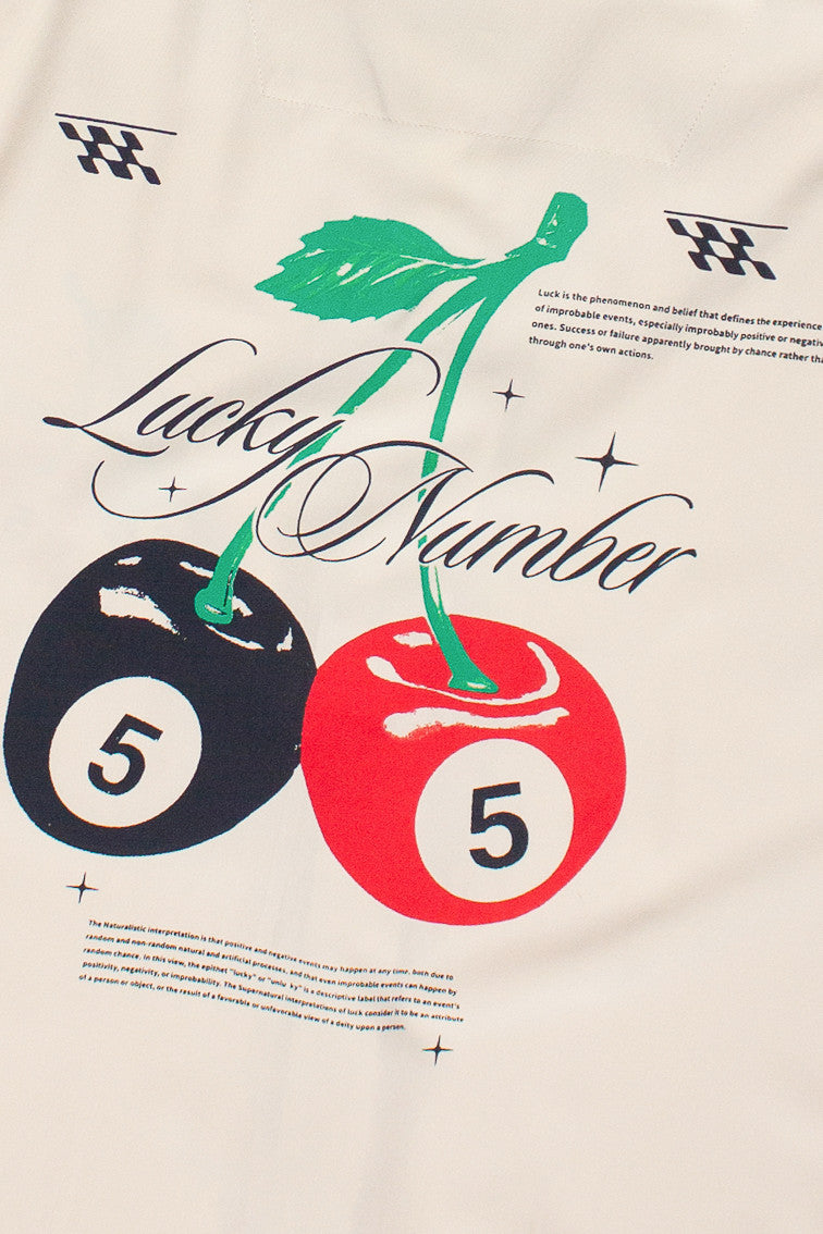 Printed Graphic Button Up Shirt