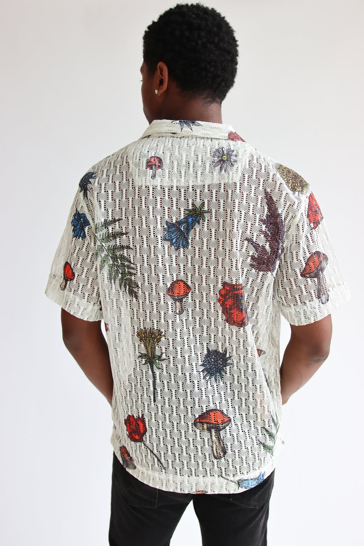 Summer Garden Floral Button Up