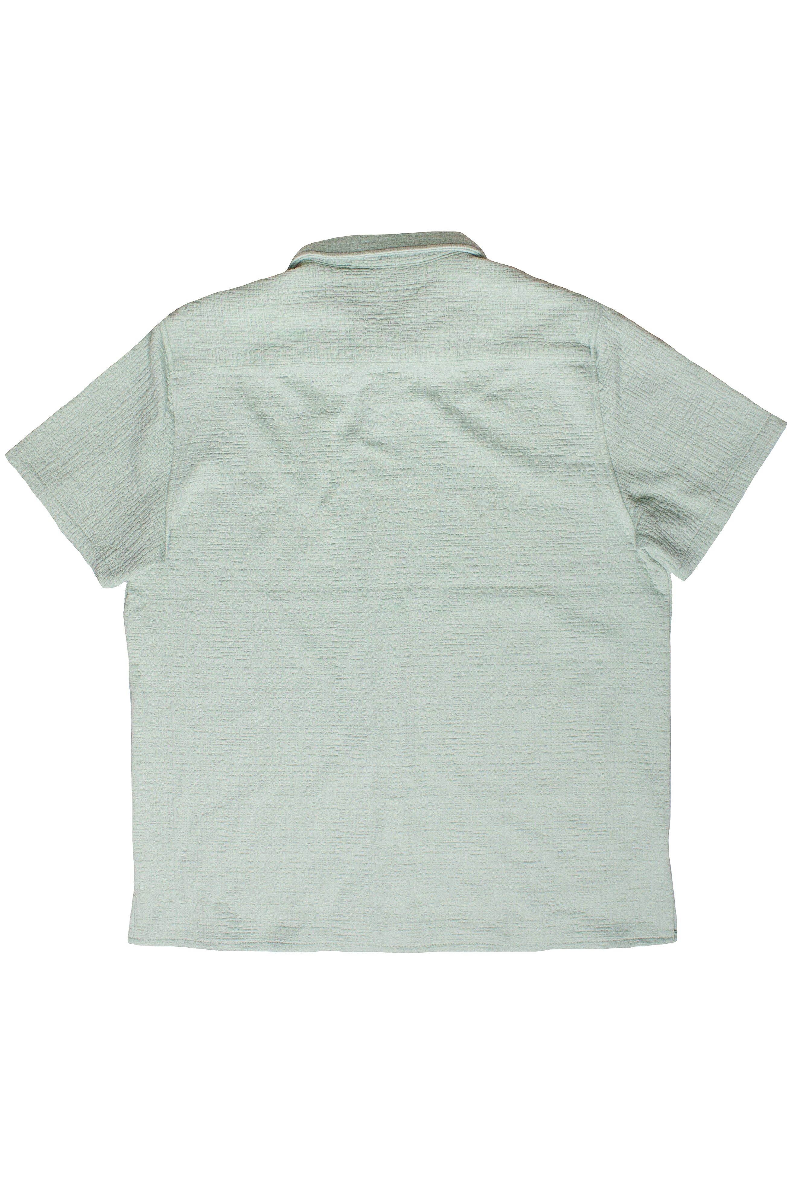 Textured Heavyweight Button Up Shirt - Sage