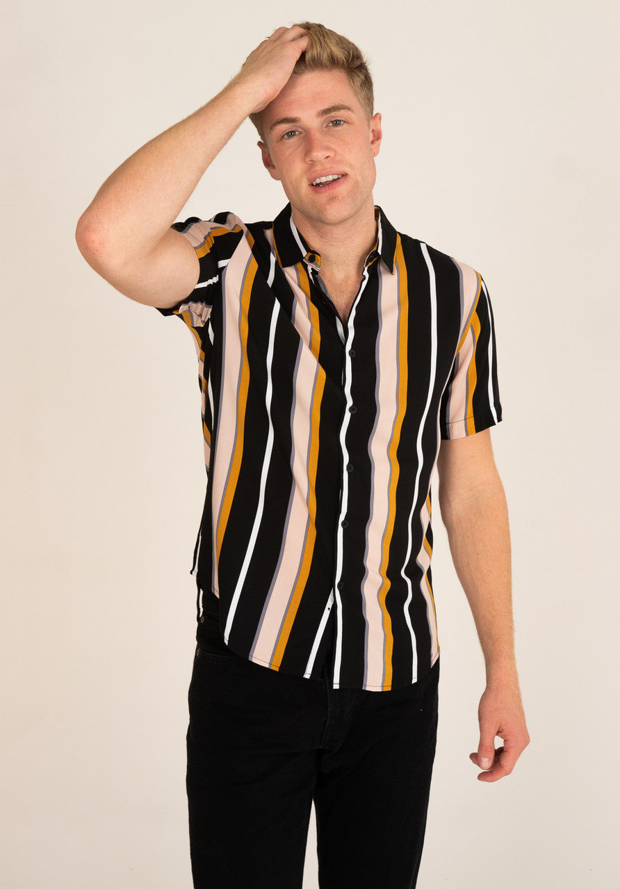 Blackberry Parfait Button Up Shirt