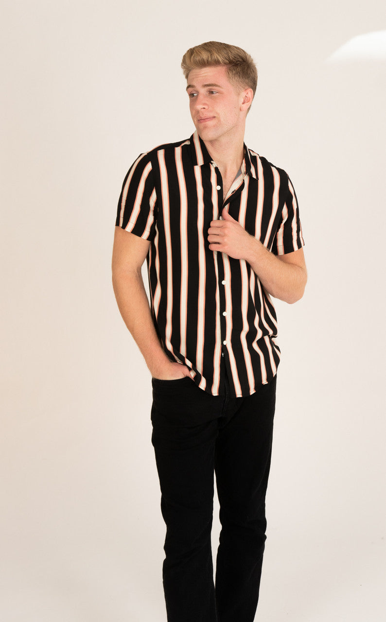 Licorice & Taffy Button Up Shirt