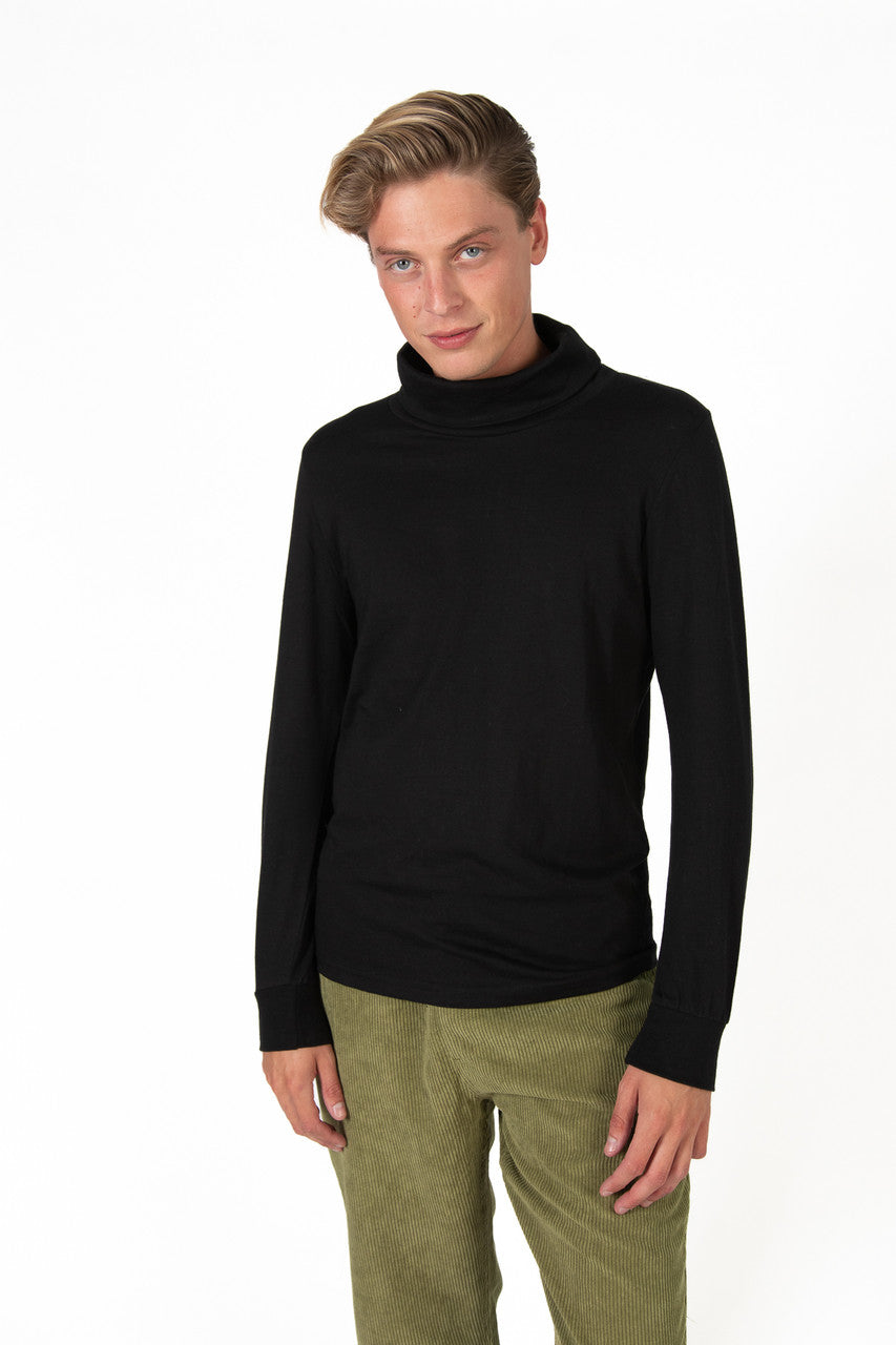Black Turtleneck