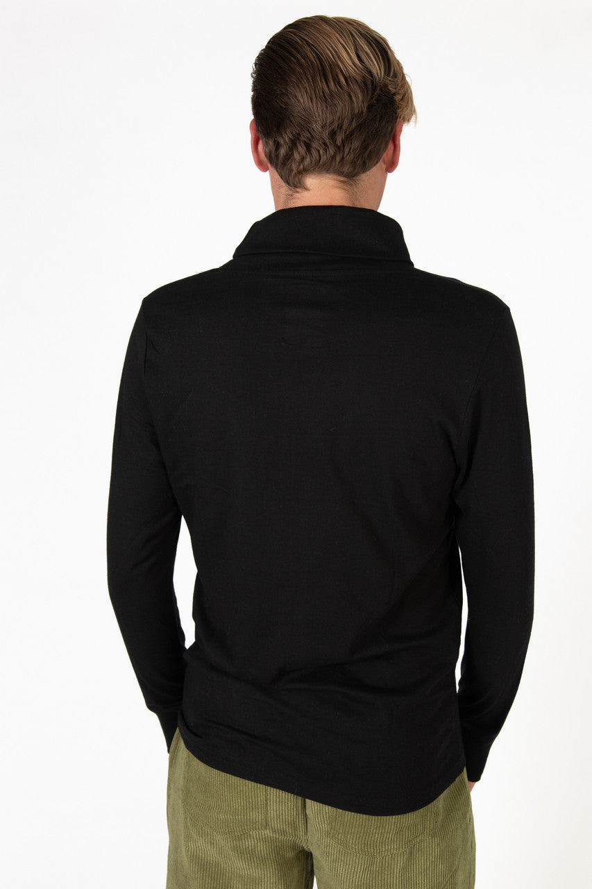 Black Turtleneck