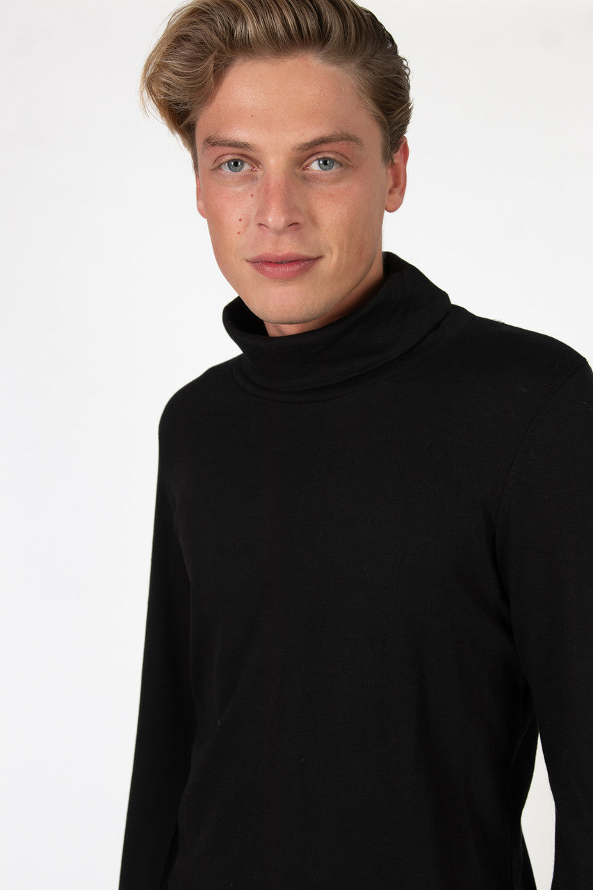 Black Turtleneck