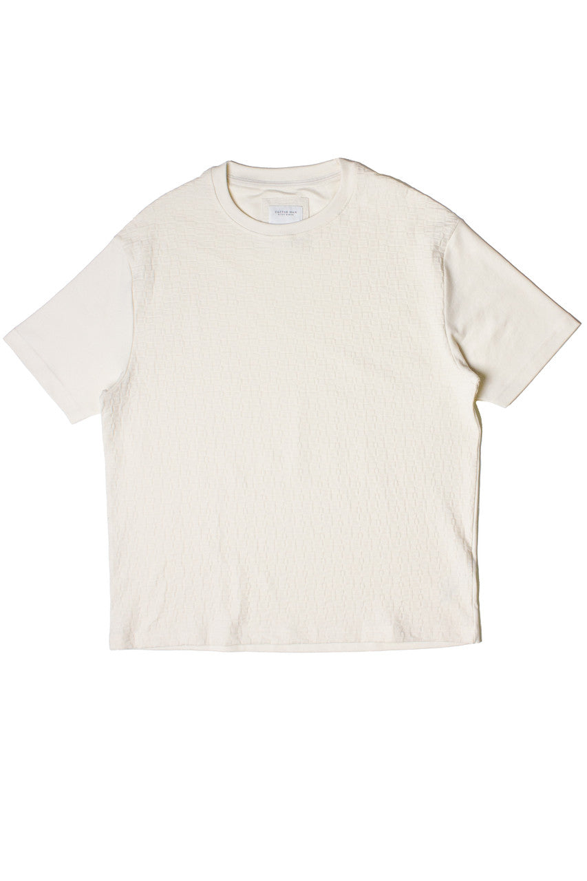 Geometric Textured T-Shirt