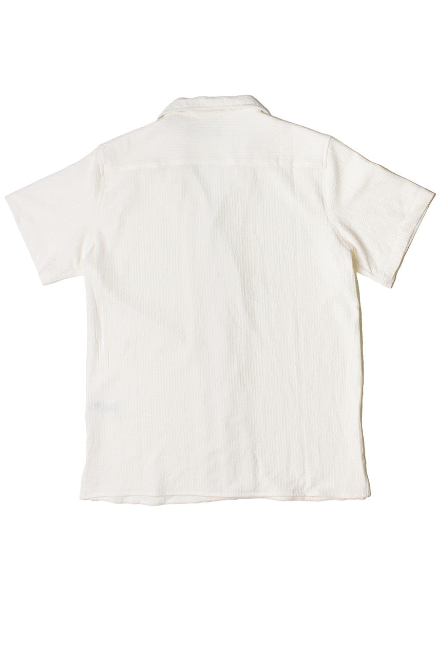 Lightweight Textured Button Up Shirt