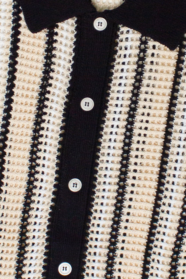 Men's Knit Button Up Shirts