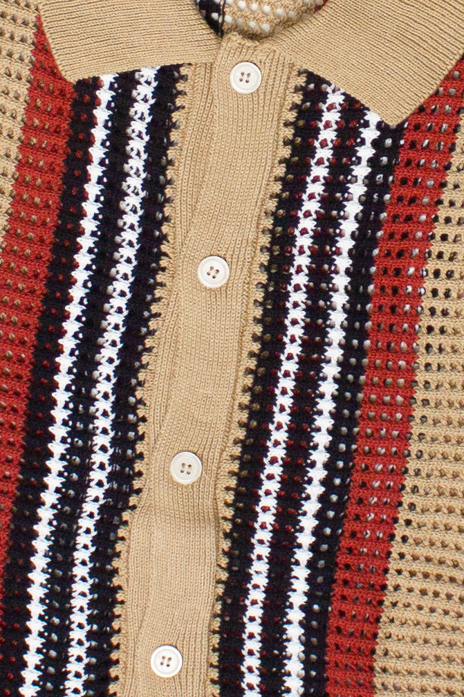 Men's Knit Button Up Shirts