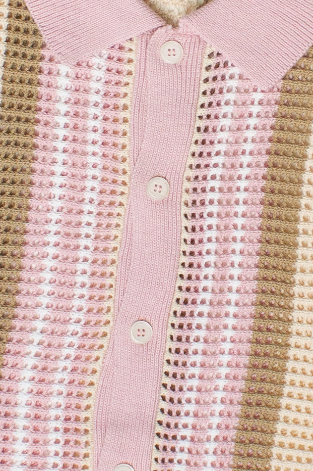 Men's Knit Button Up Shirts