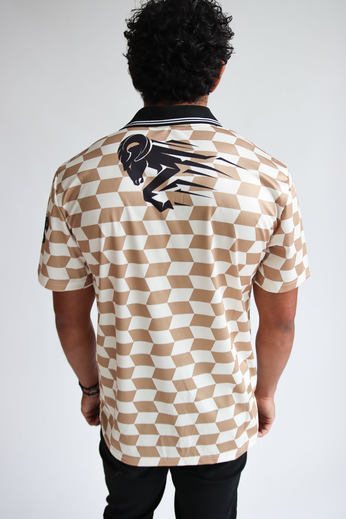 GOAT Checkered Soccer Jersey