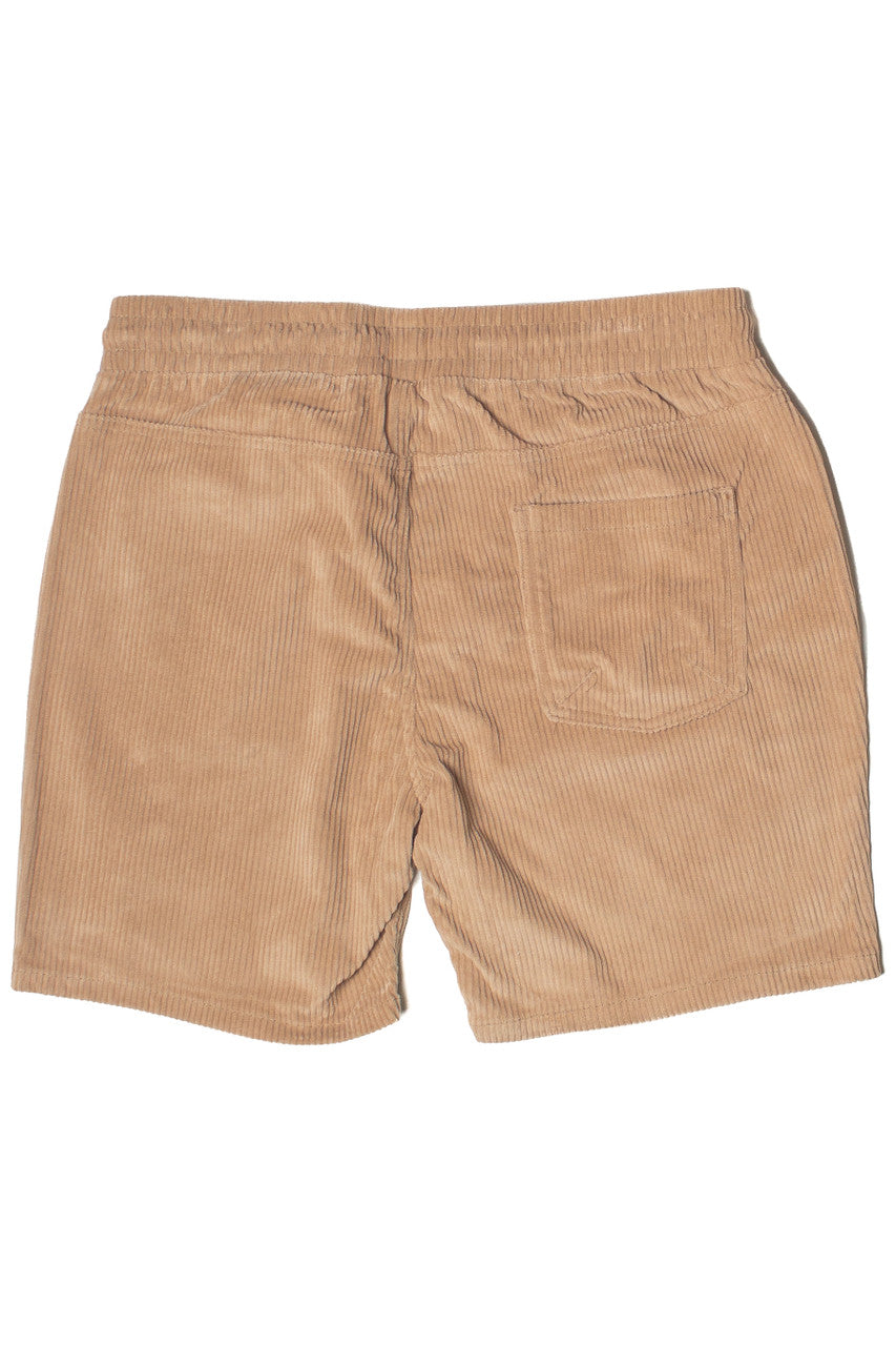 Drawstring Corduroy Shorts