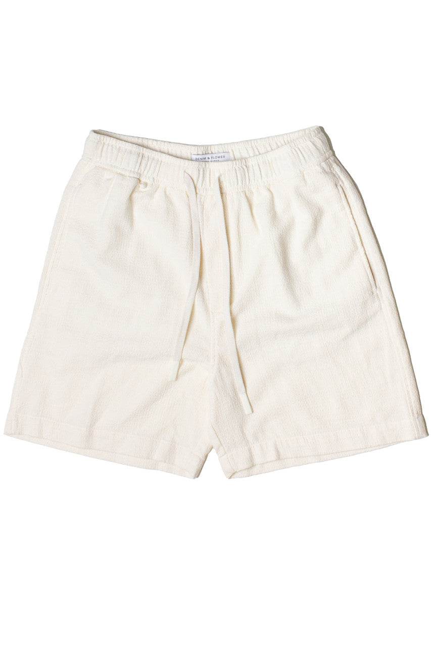Alabaster Textured Shorts