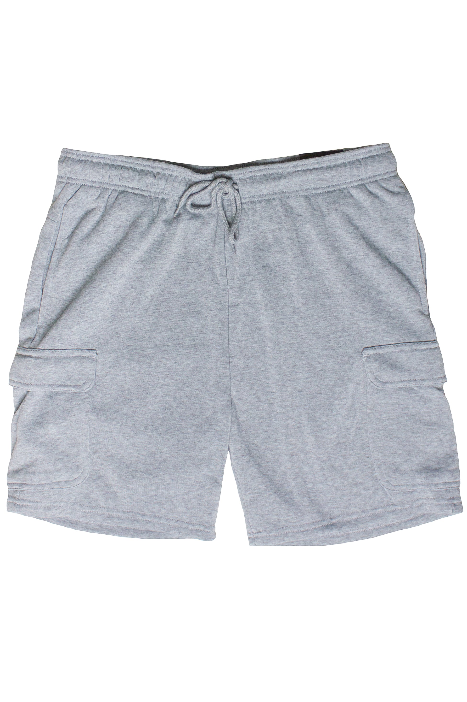 Fleece Cargo Sweatshorts - Gray