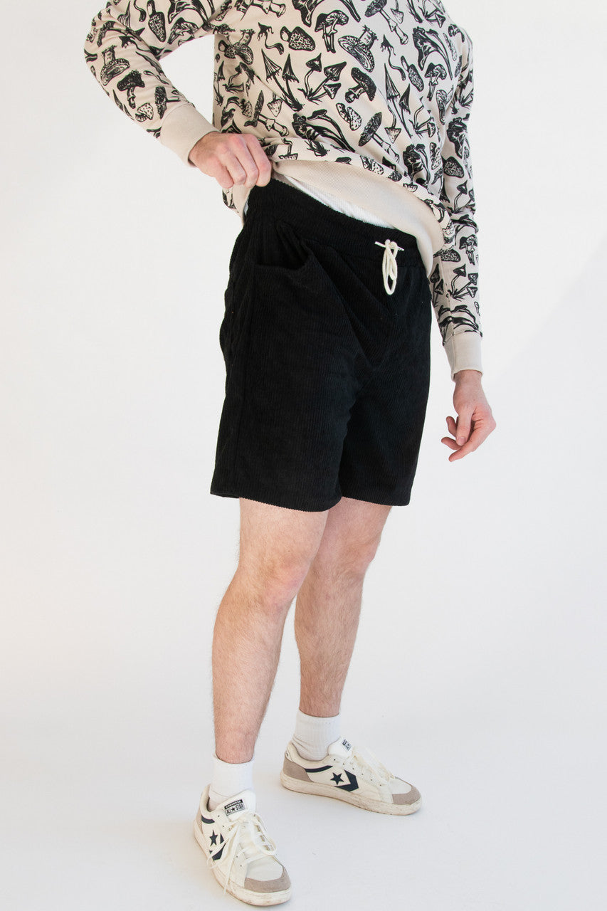 Plush Corduroy Shorts