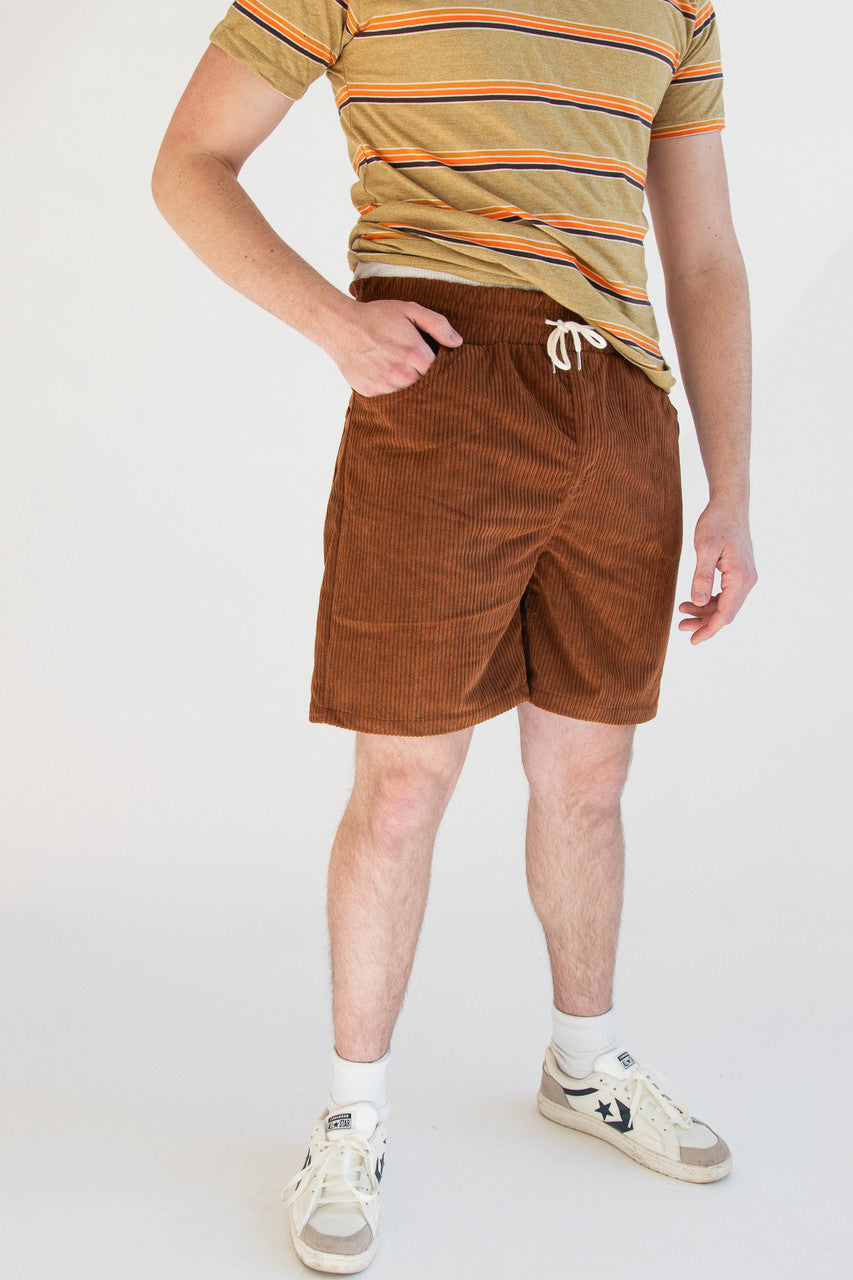 Plush Corduroy Shorts