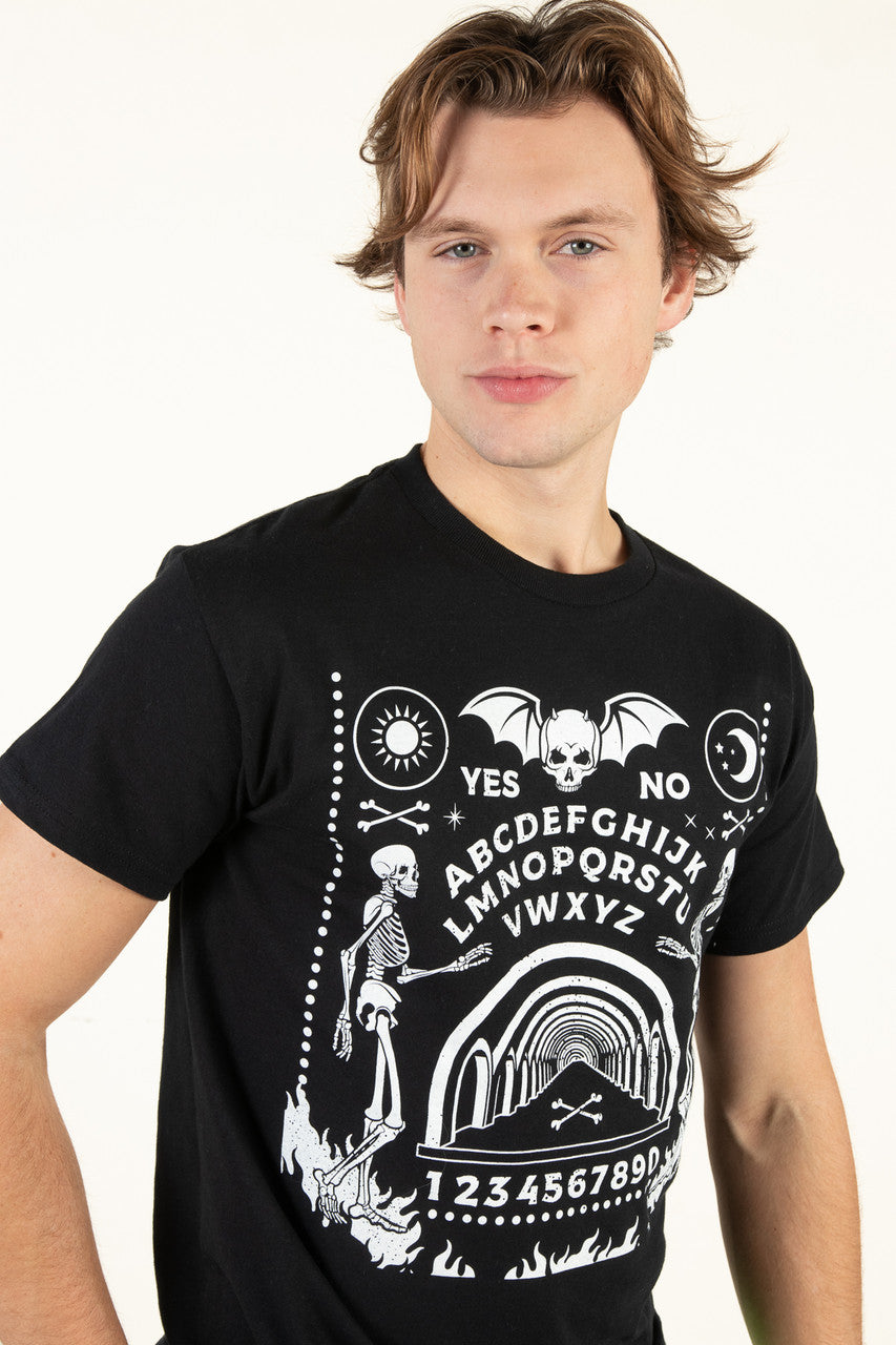 Skeleton Spirit Board Graphic Tee