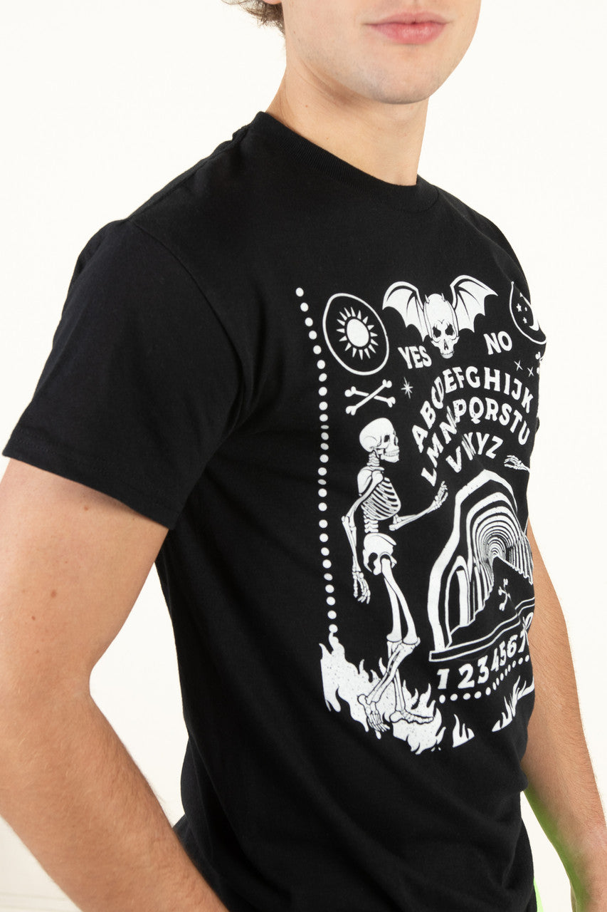 Skeleton Spirit Board Graphic Tee