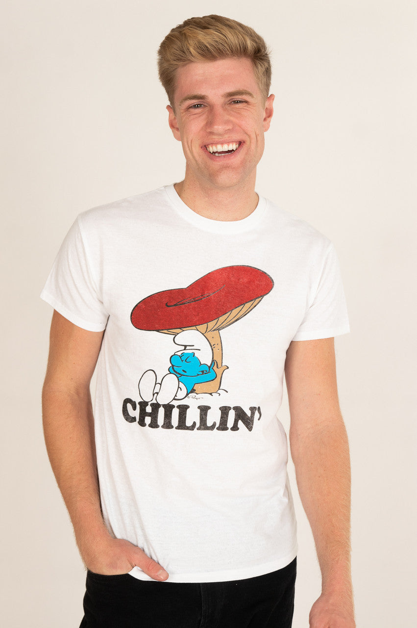 Chill Smurf Graphic Tee