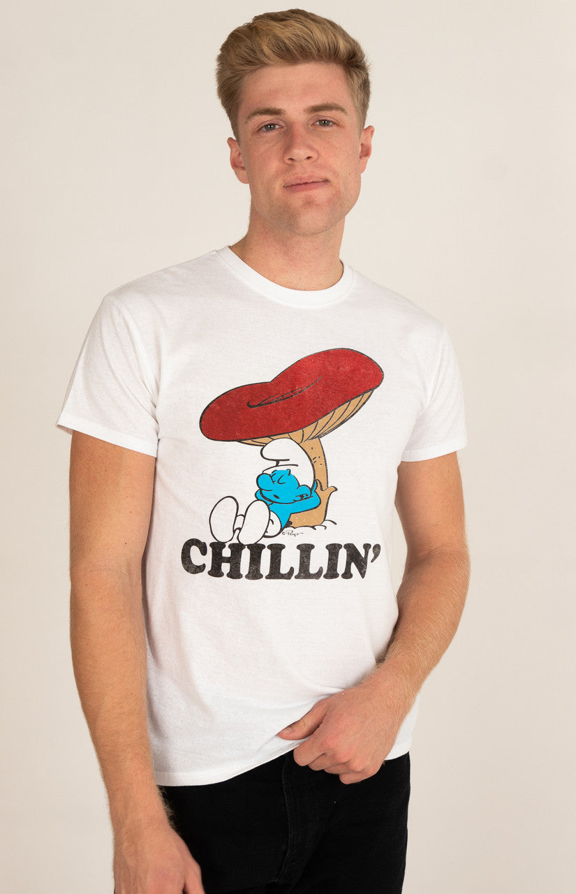 Chill Smurf Graphic Tee
