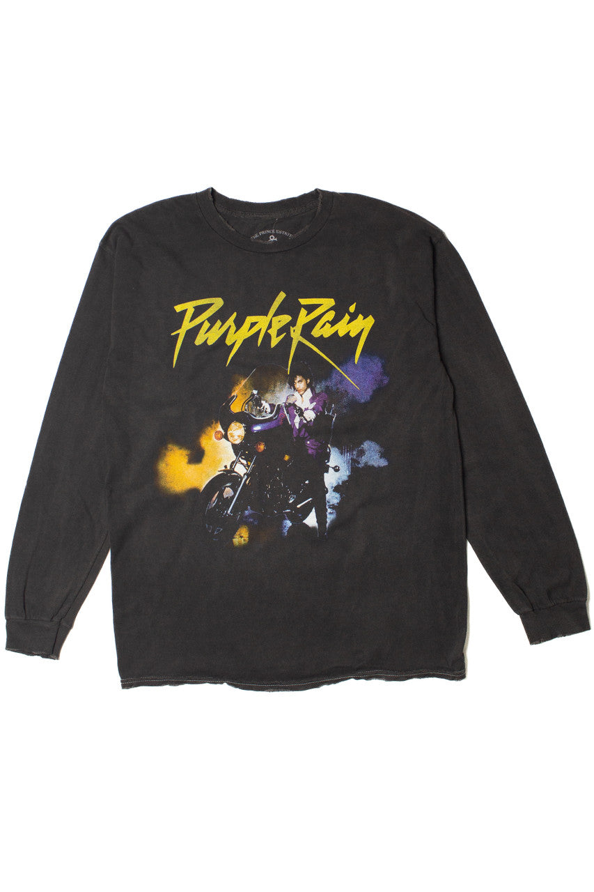 Long Sleeve Purple Rain Tee
